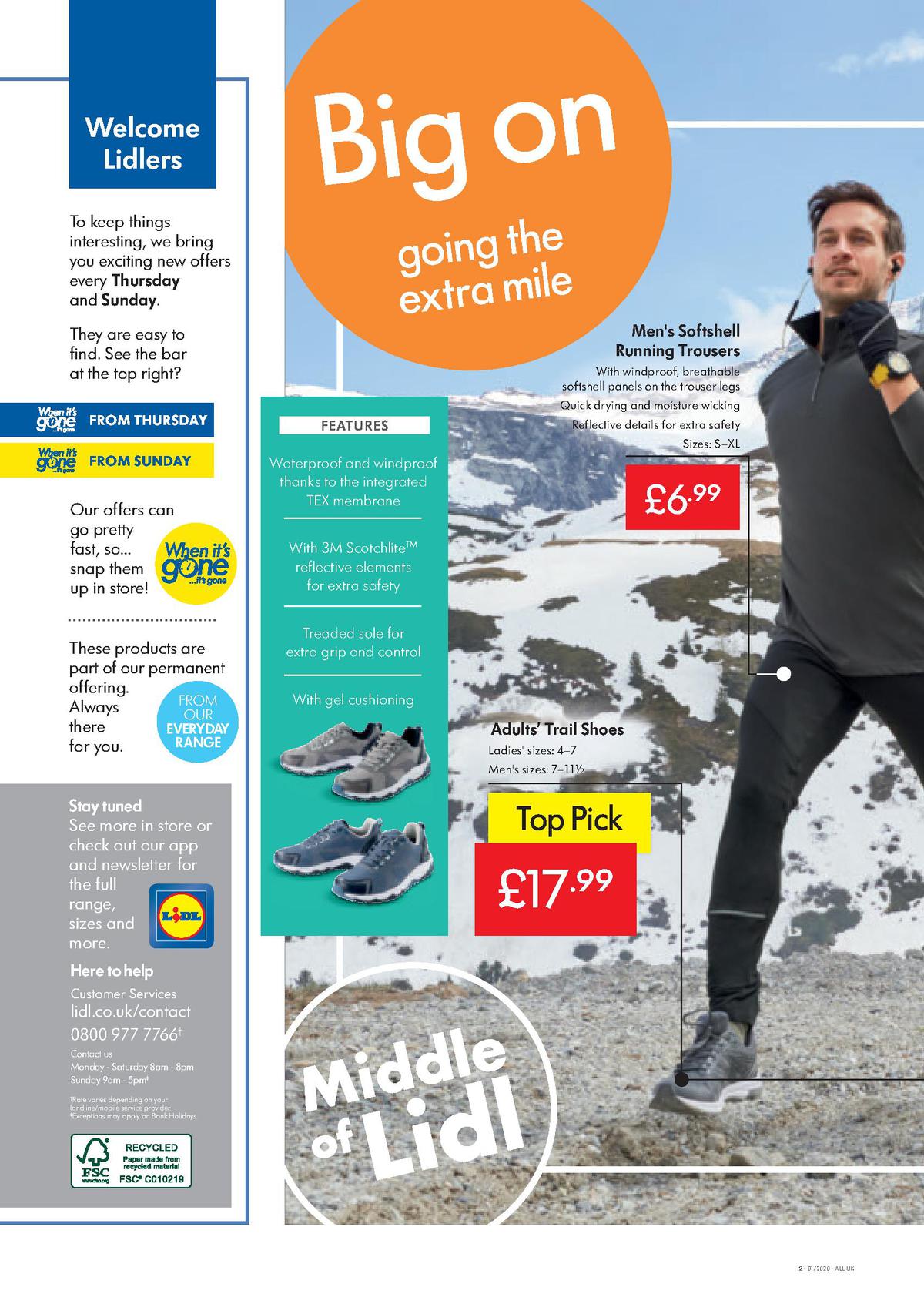 LIDL Offers from 2 January