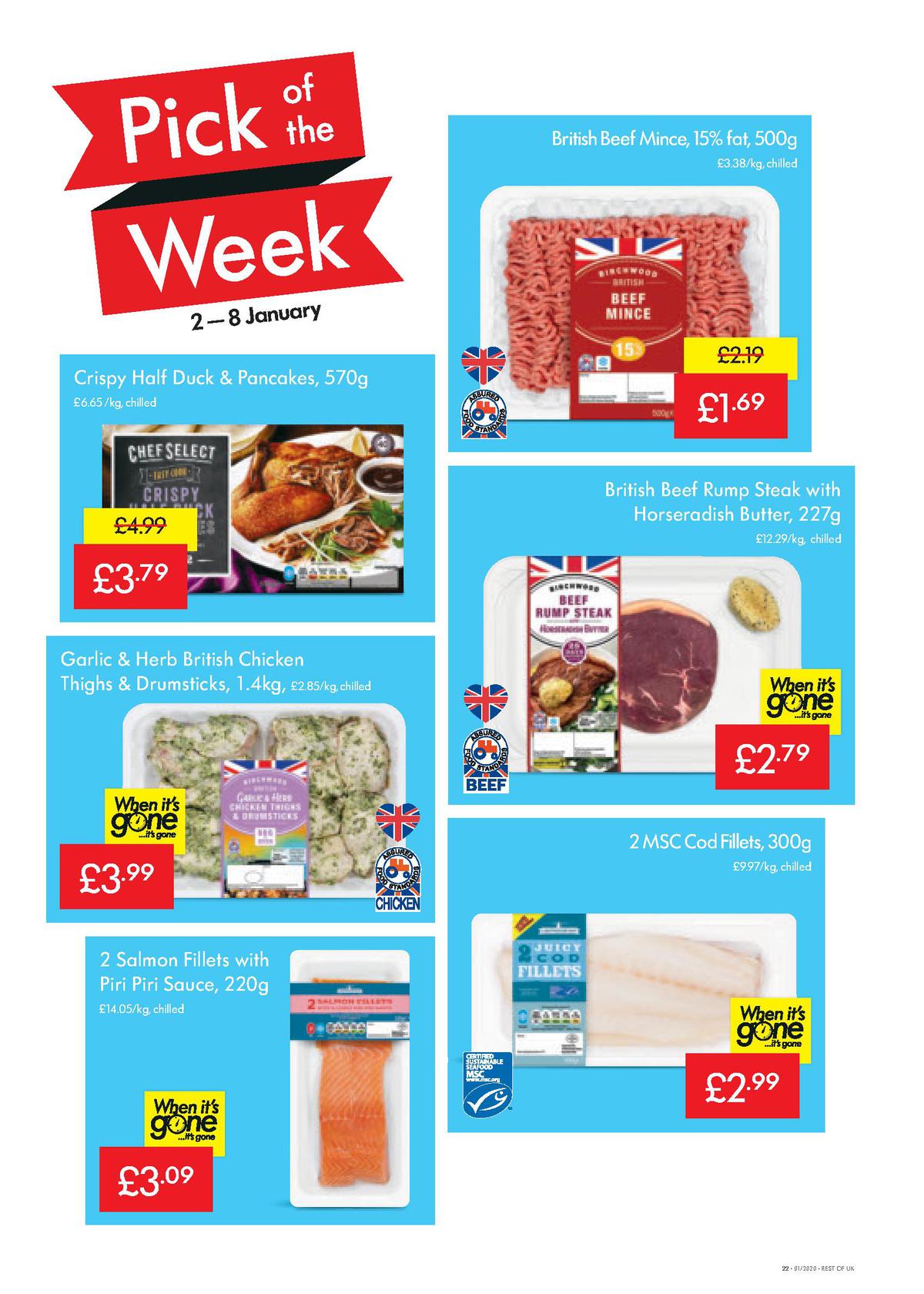 LIDL Offers from 2 January