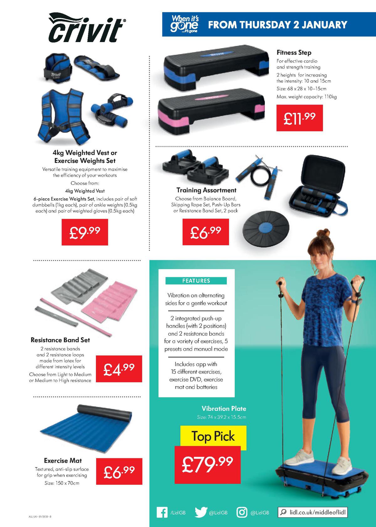 LIDL Offers from 2 January