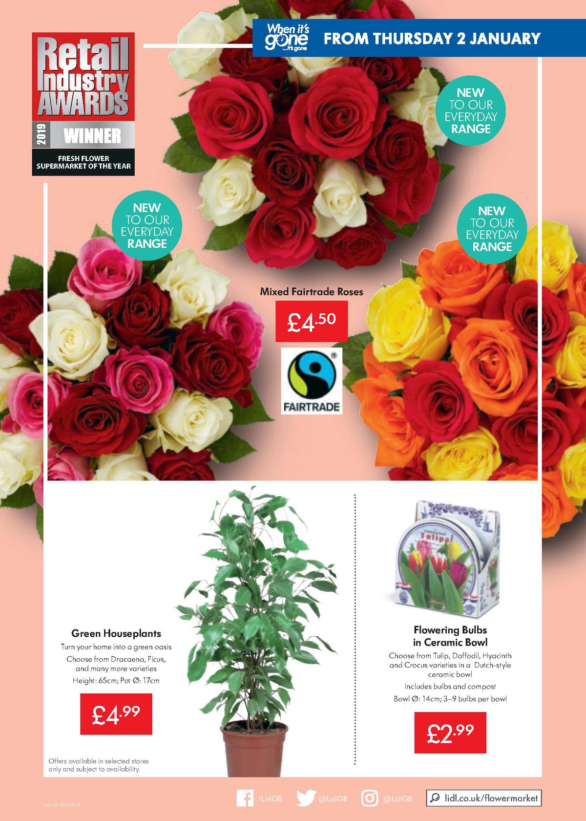 LIDL Offers from 2 January