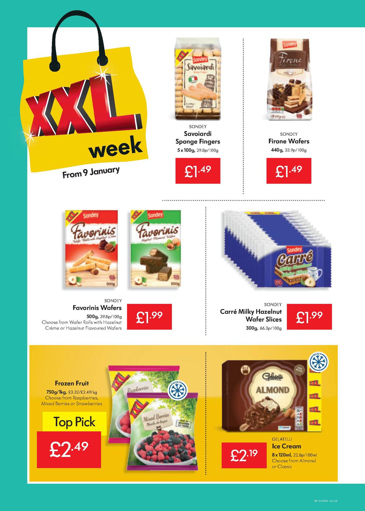LIDL Offers from 9 January