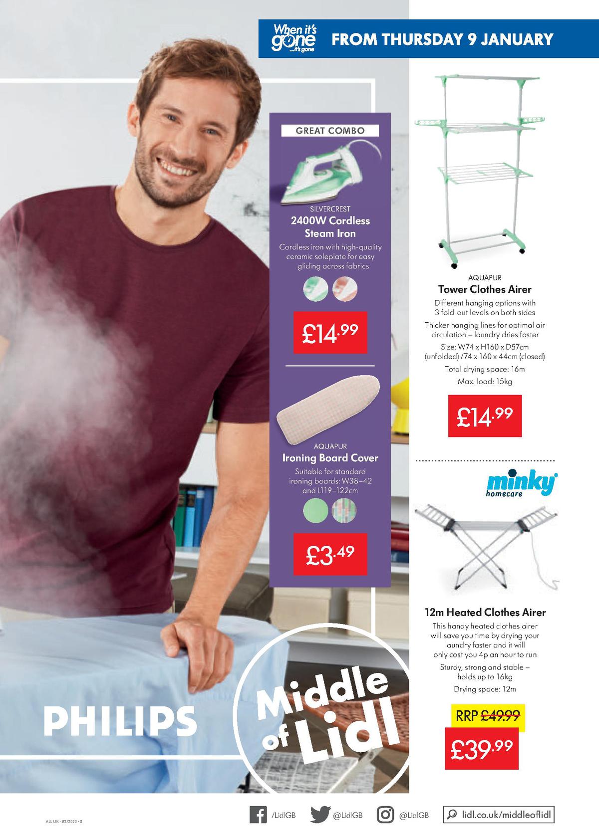 LIDL Offers from 9 January