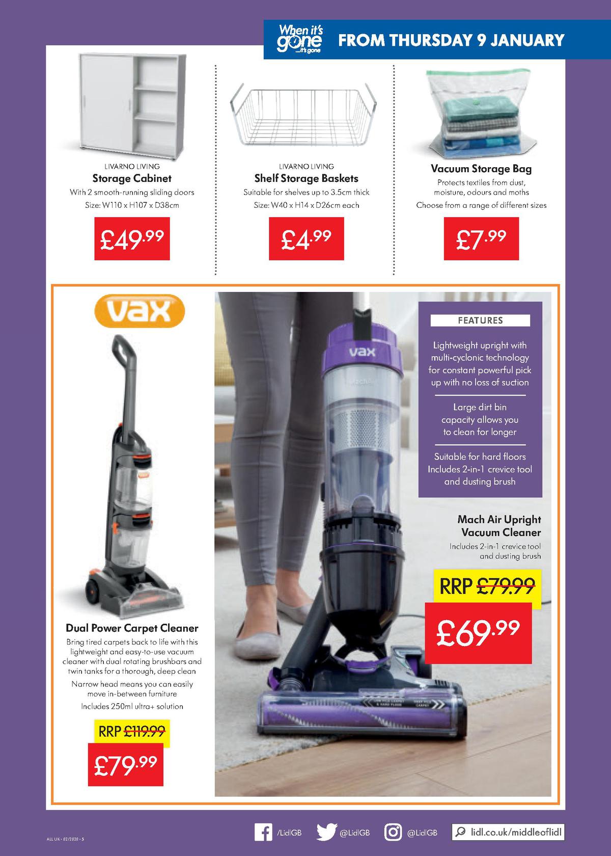 LIDL Offers from 9 January