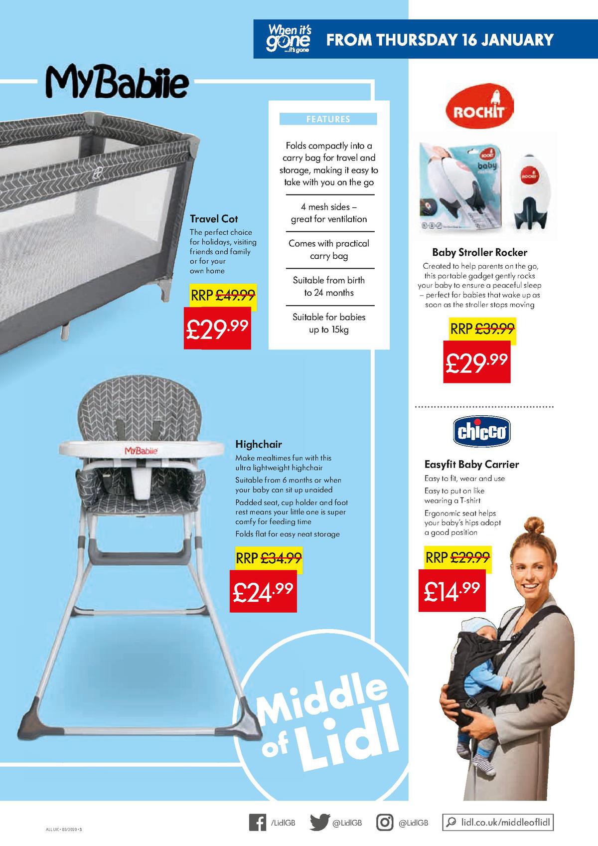 LIDL Offers from 16 January