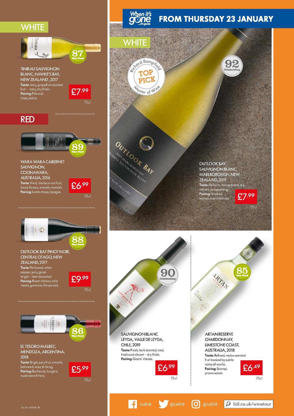 LIDL Offers from 23 January