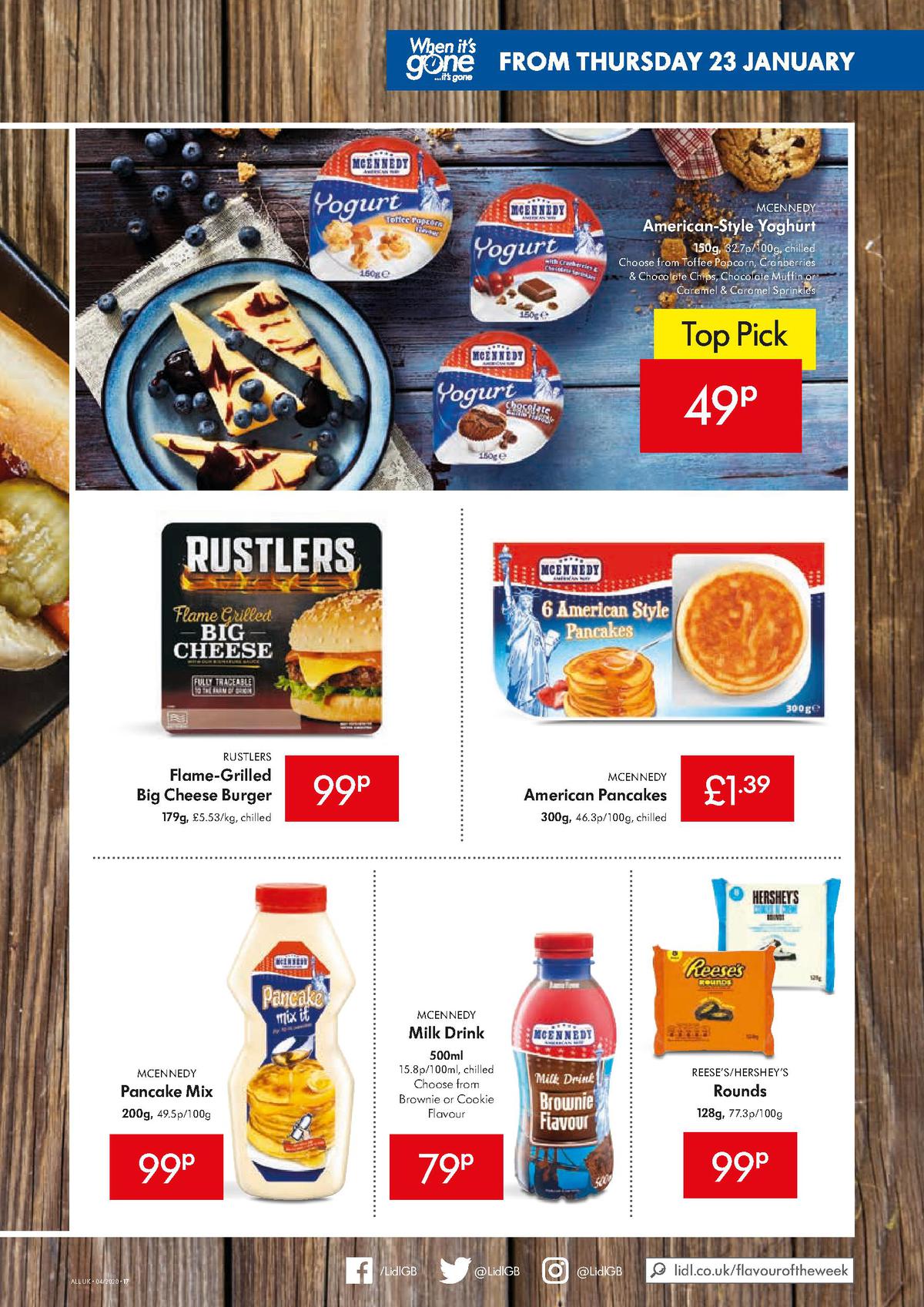 LIDL Offers from 23 January