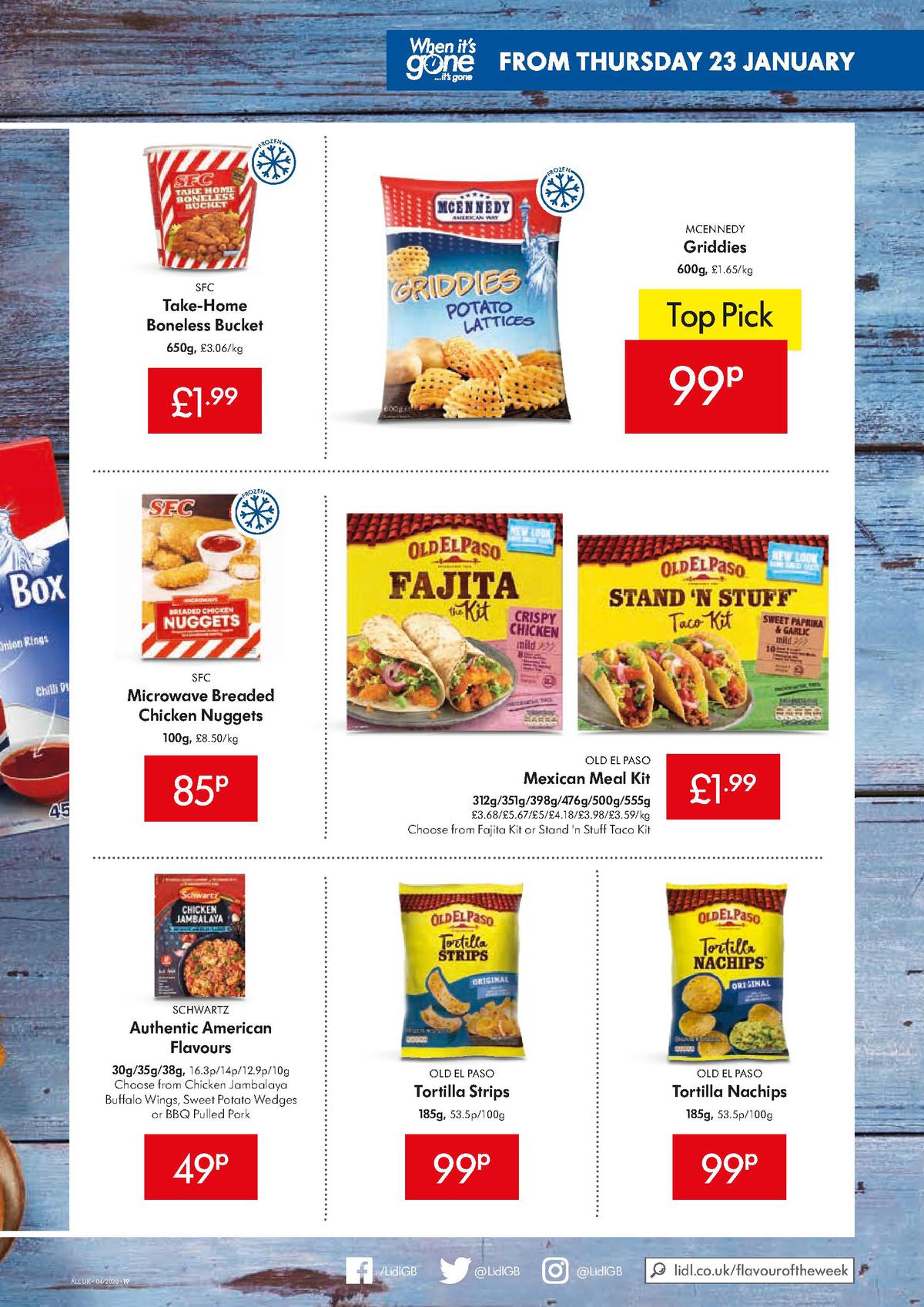 LIDL Offers from 23 January