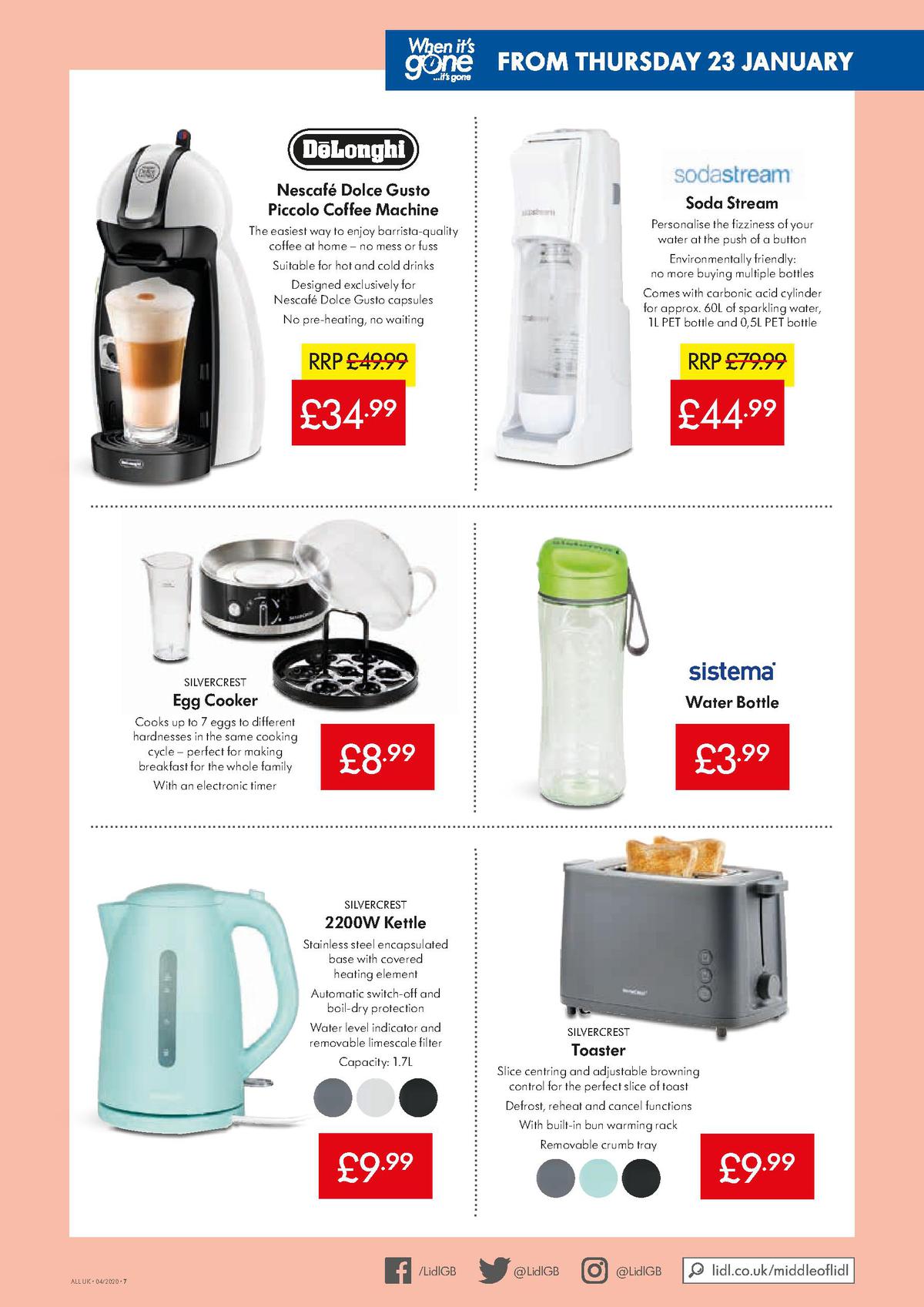 LIDL Offers from 23 January