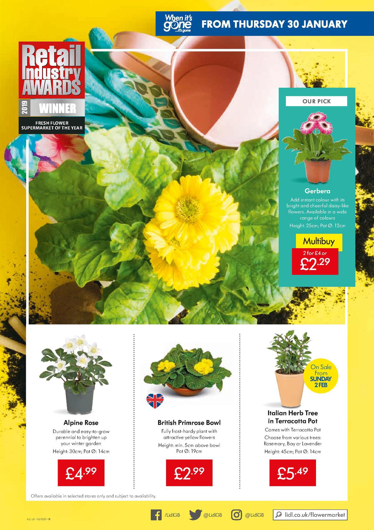 LIDL Offers from 30 January