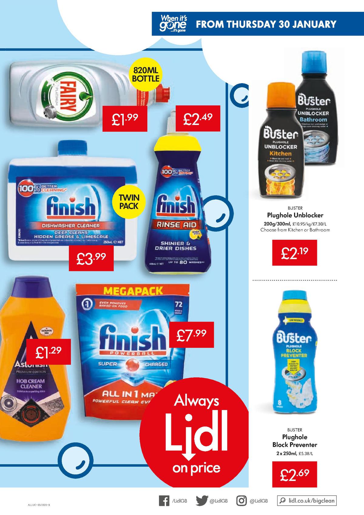 LIDL Offers from 30 January