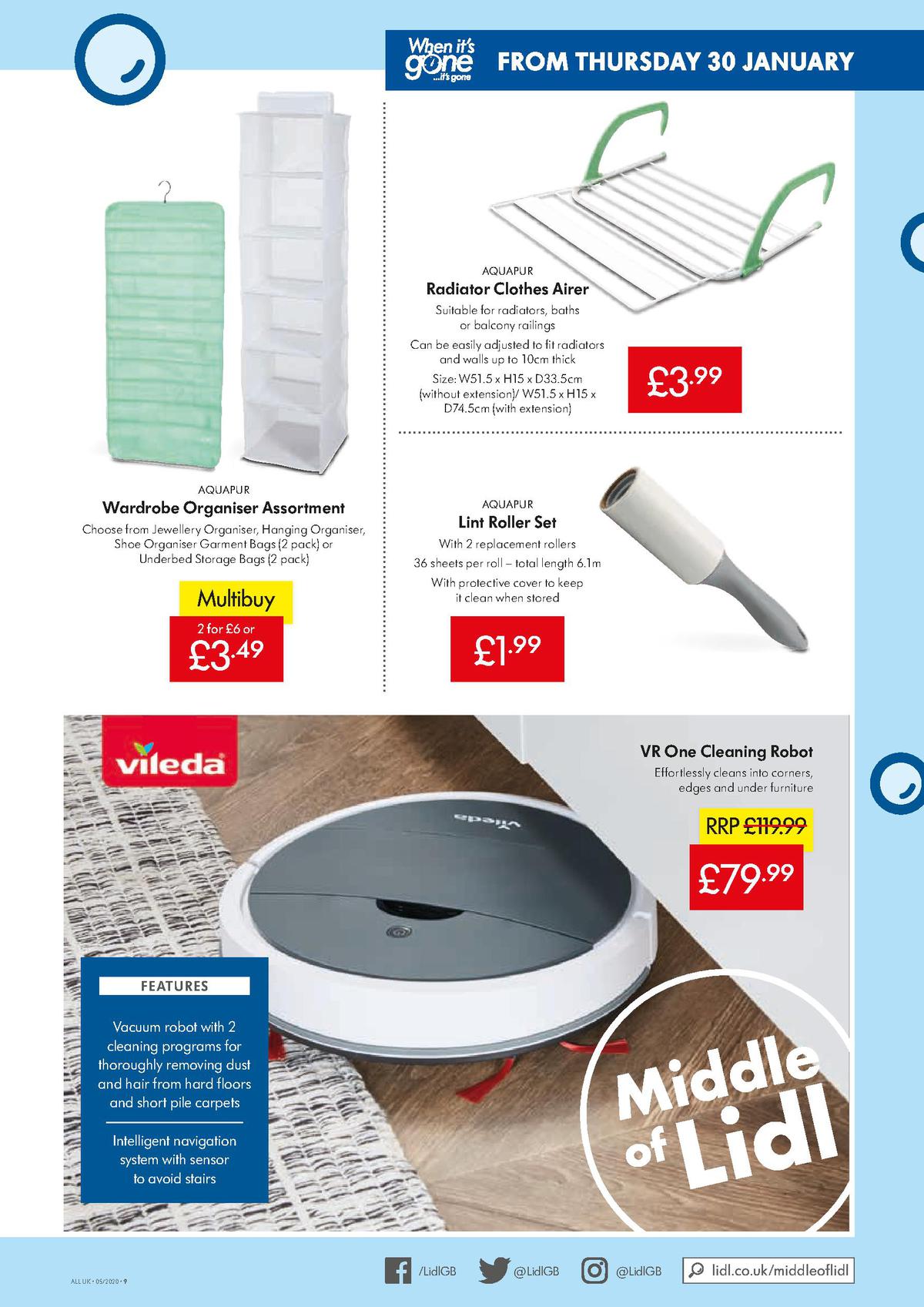 LIDL Offers from 30 January