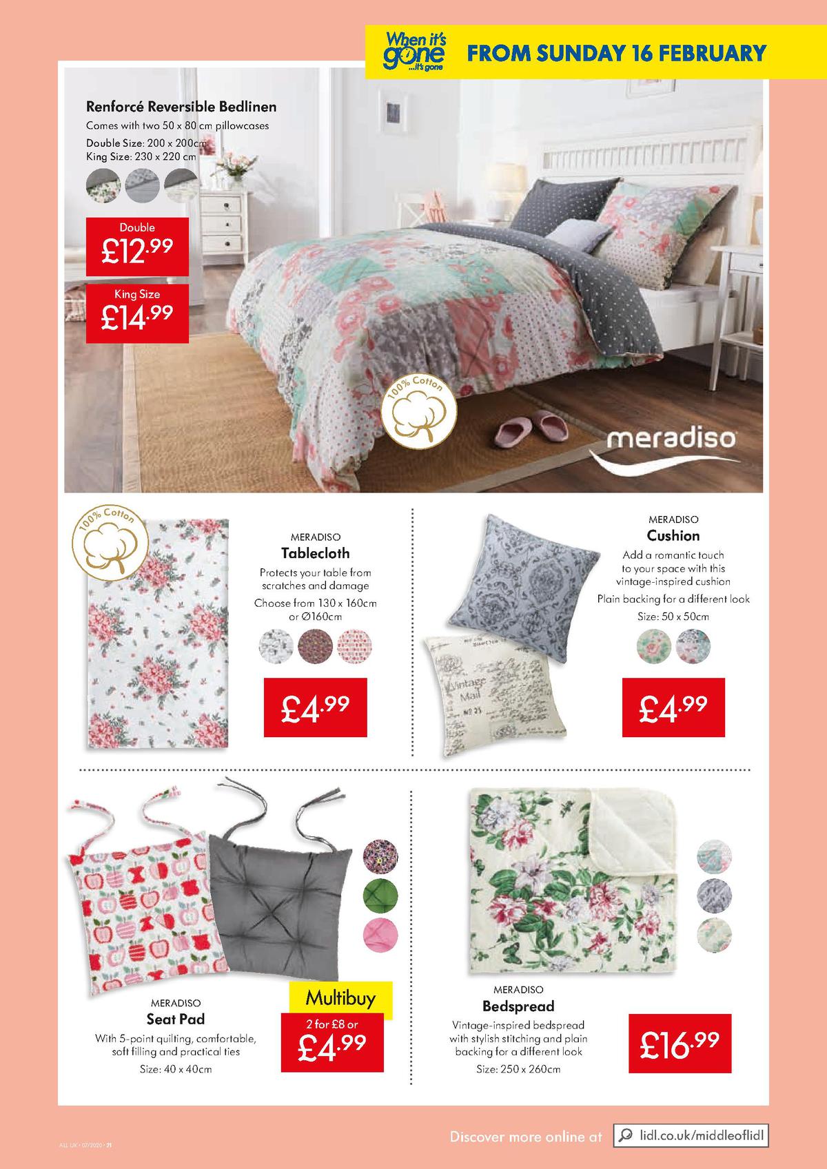 LIDL Offers from 13 February