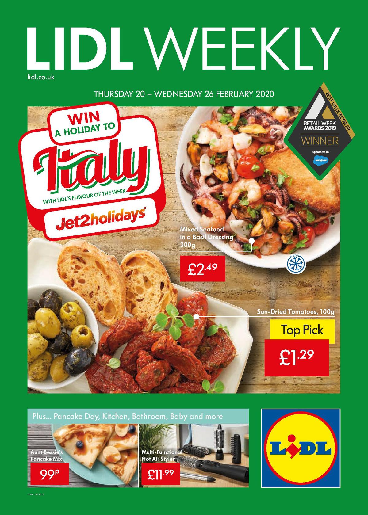 LIDL Offers from 20 February