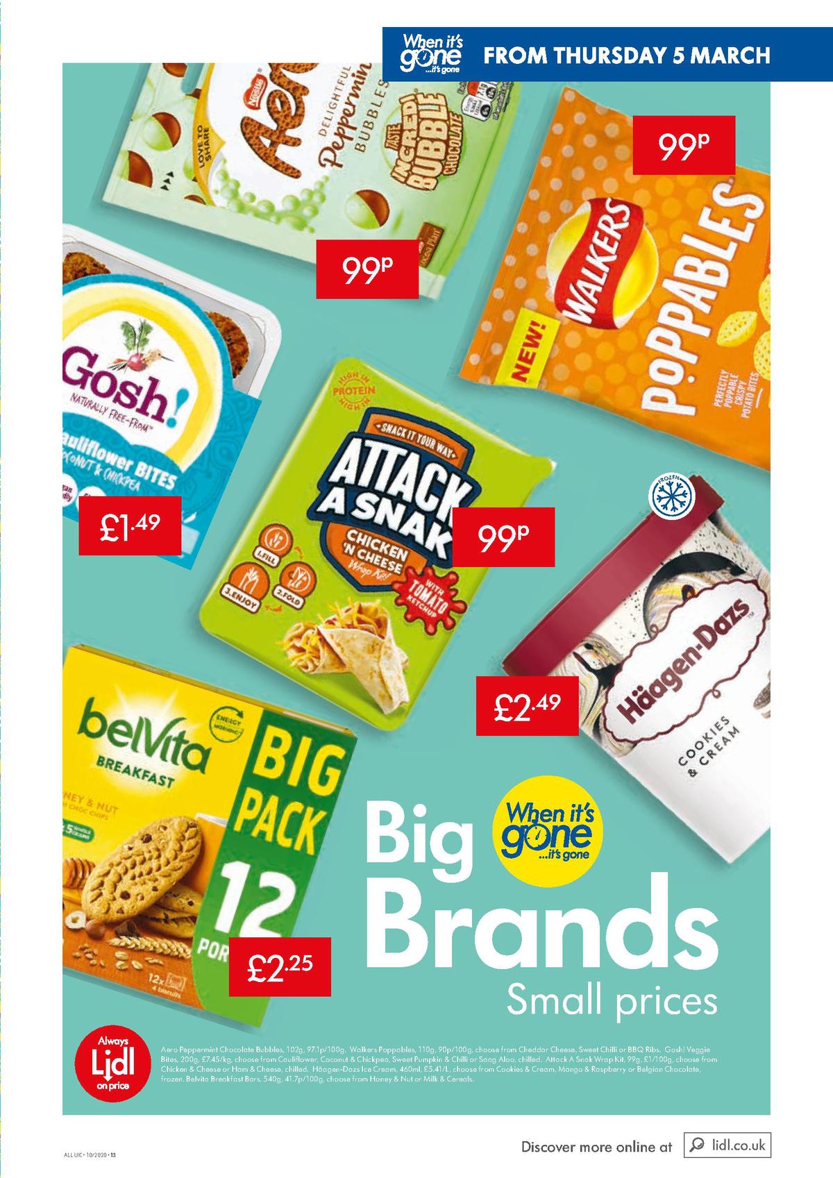 LIDL Offers from 5 March