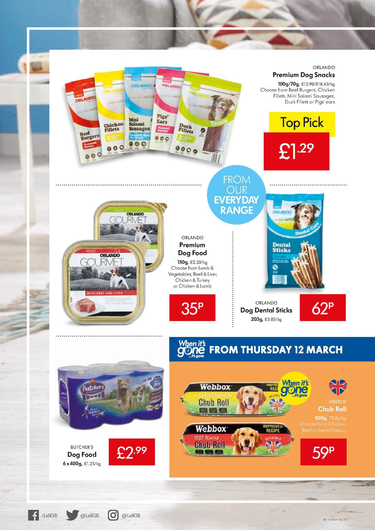 LIDL Offers from 12 March