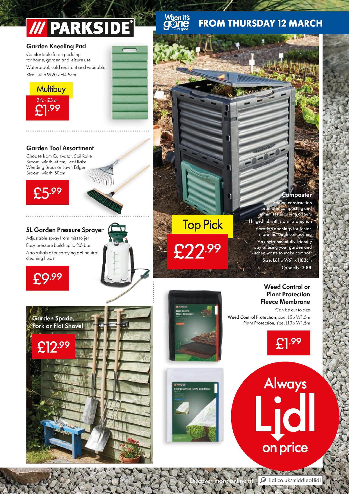 LIDL Offers from 12 March