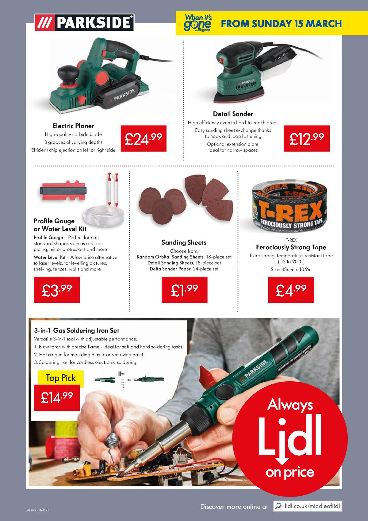 LIDL Offers from 12 March