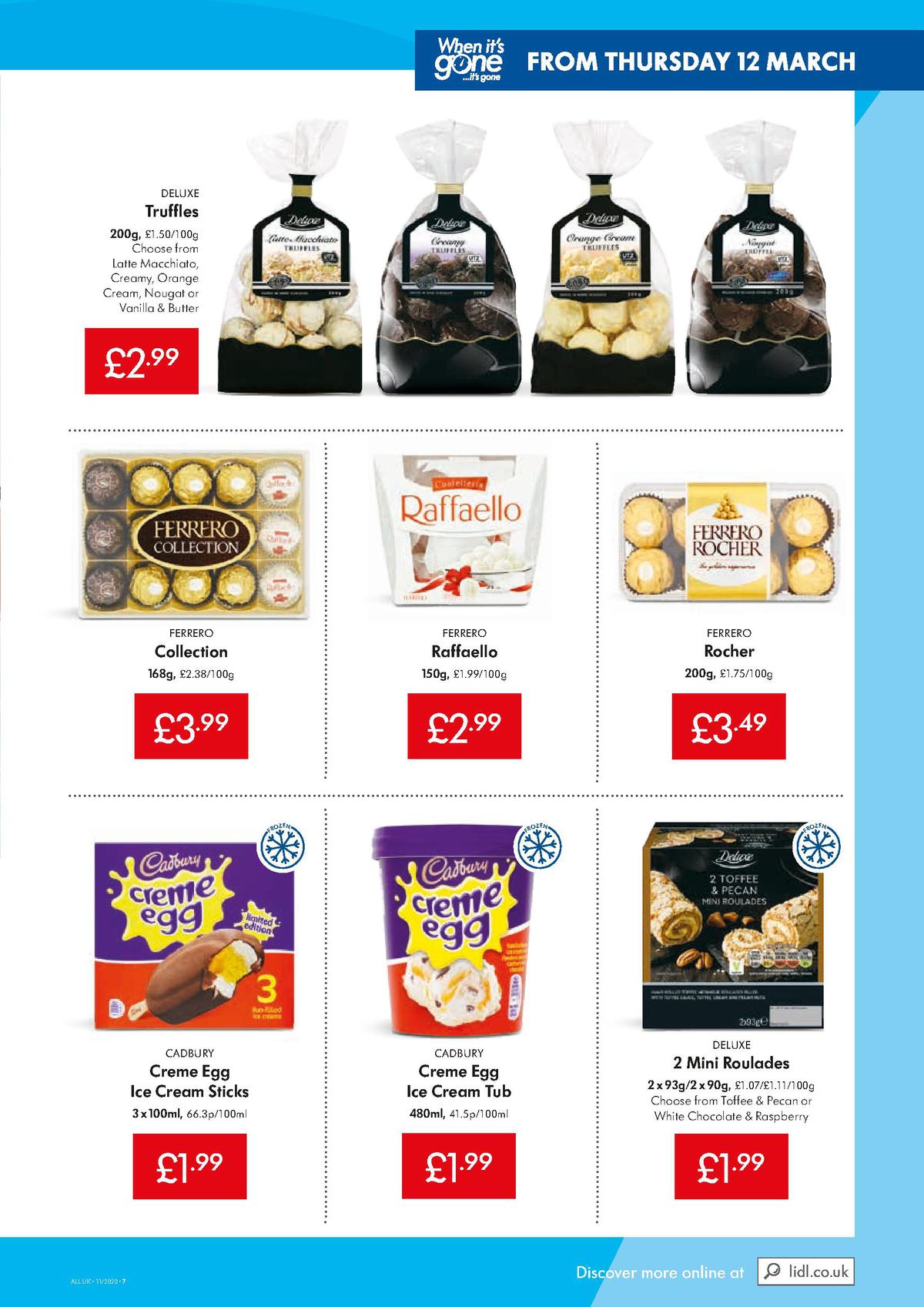 LIDL Offers from 12 March