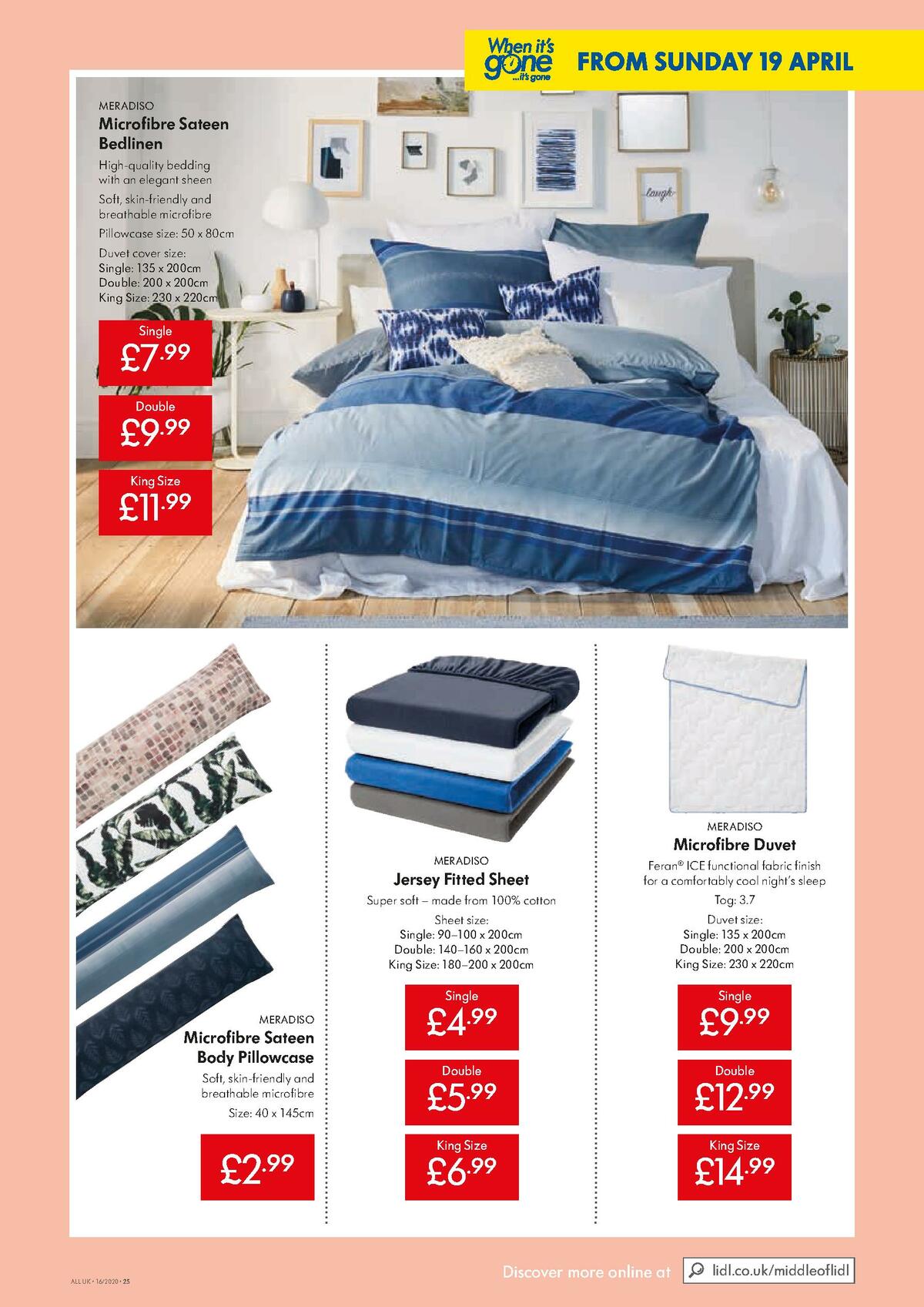 LIDL Offers from 16 April