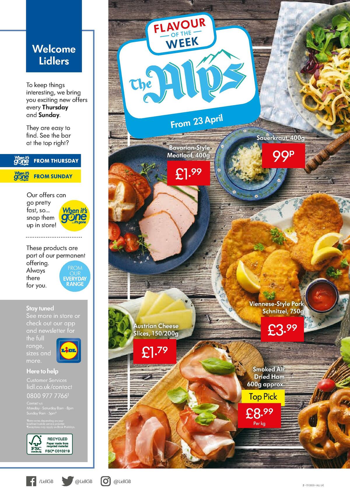 LIDL Offers from 23 April