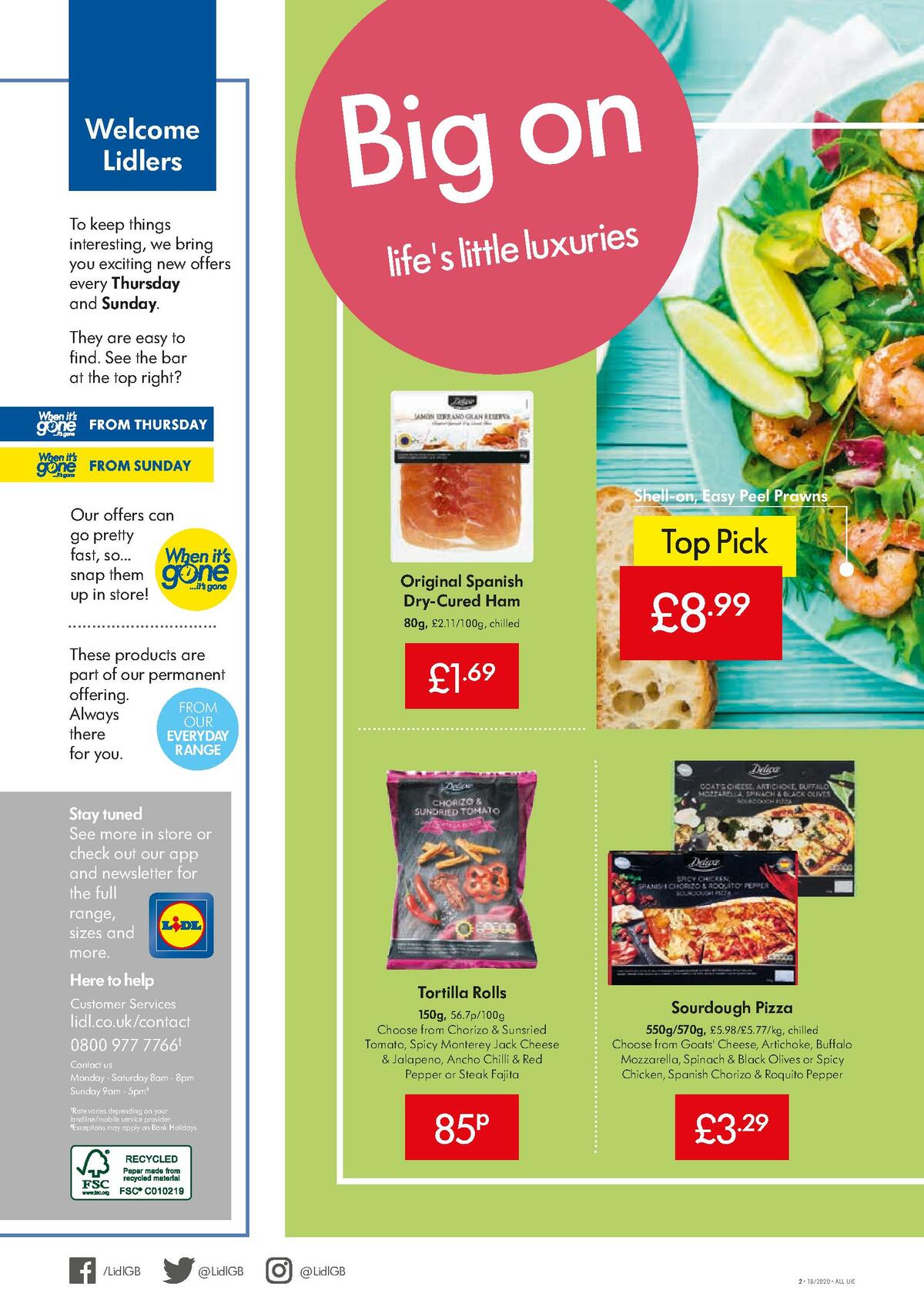 LIDL Offers from 30 April