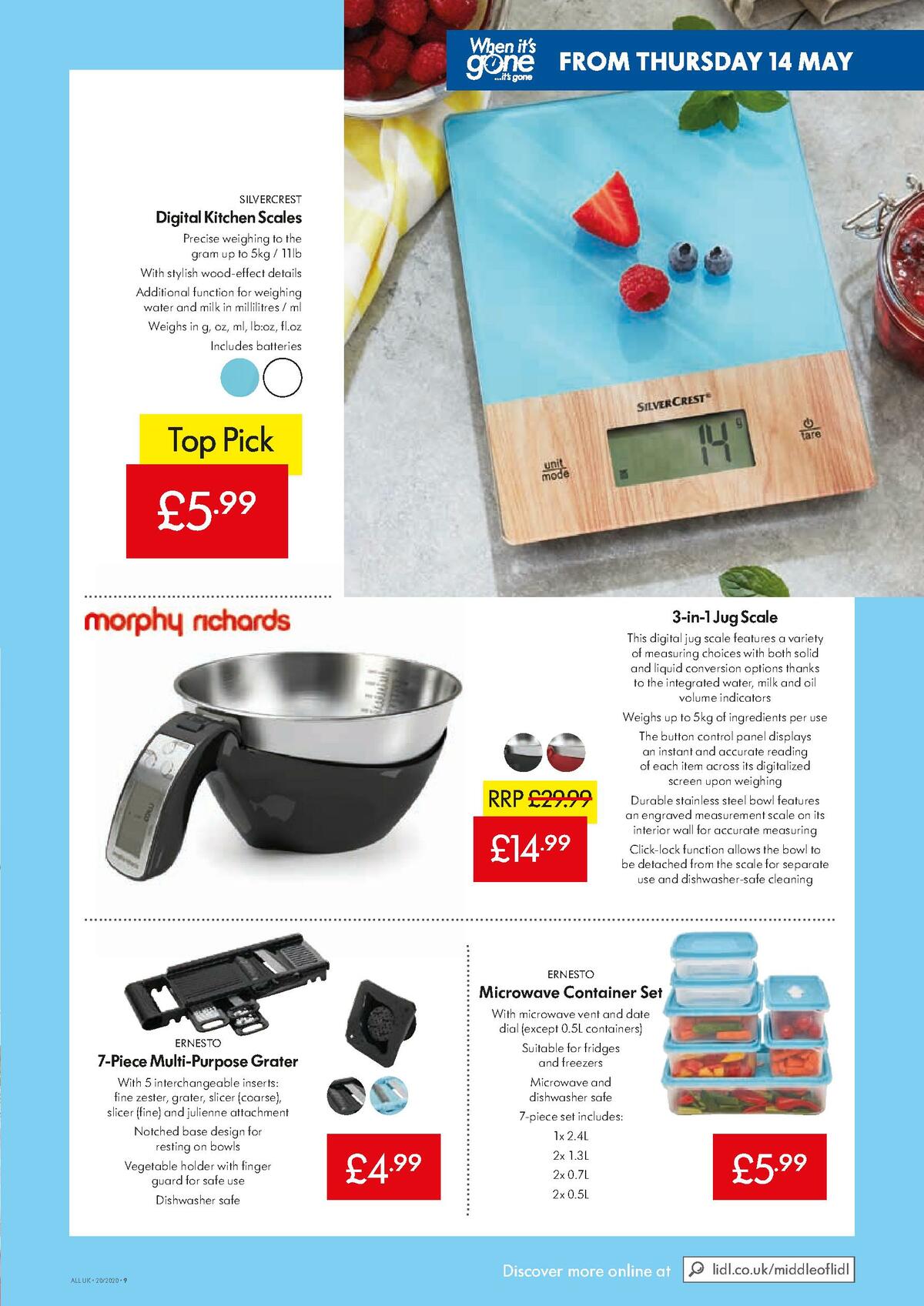 LIDL Offers from 14 May