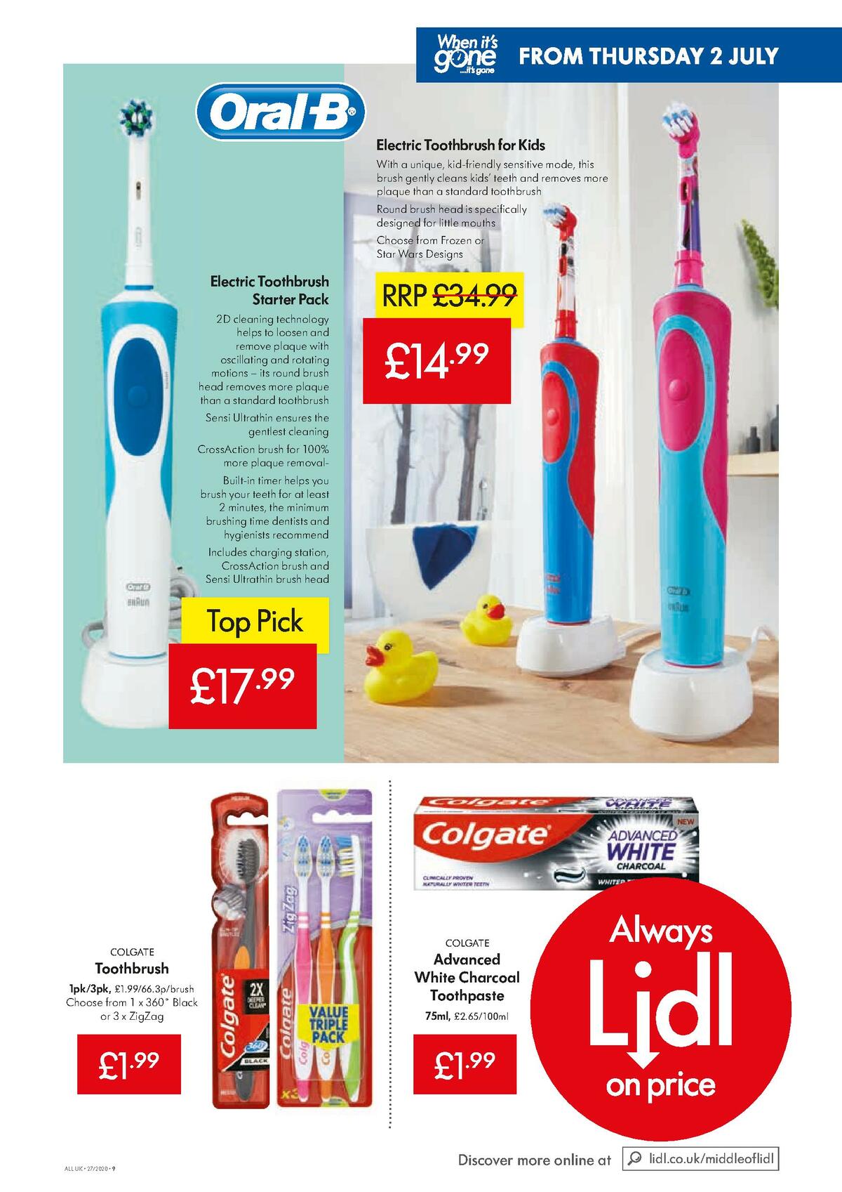 LIDL Offers from 2 July