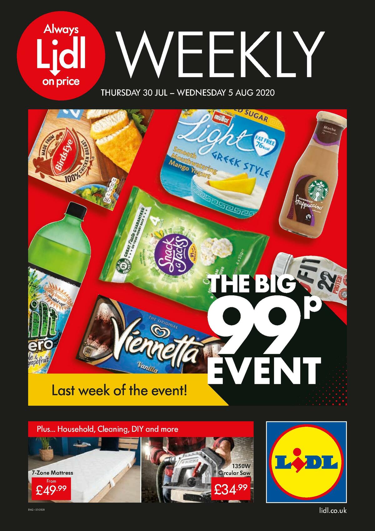 LIDL Offers from 30 July