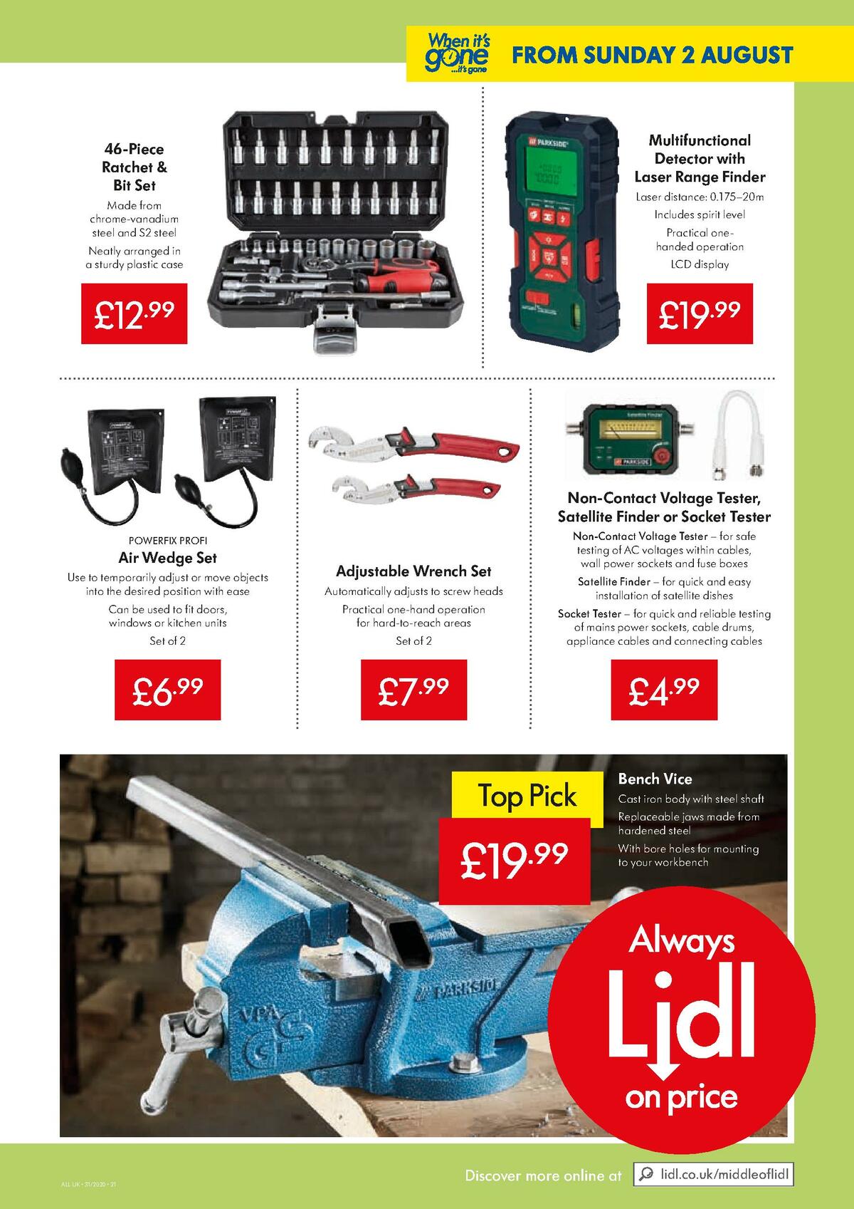 LIDL Offers from 30 July