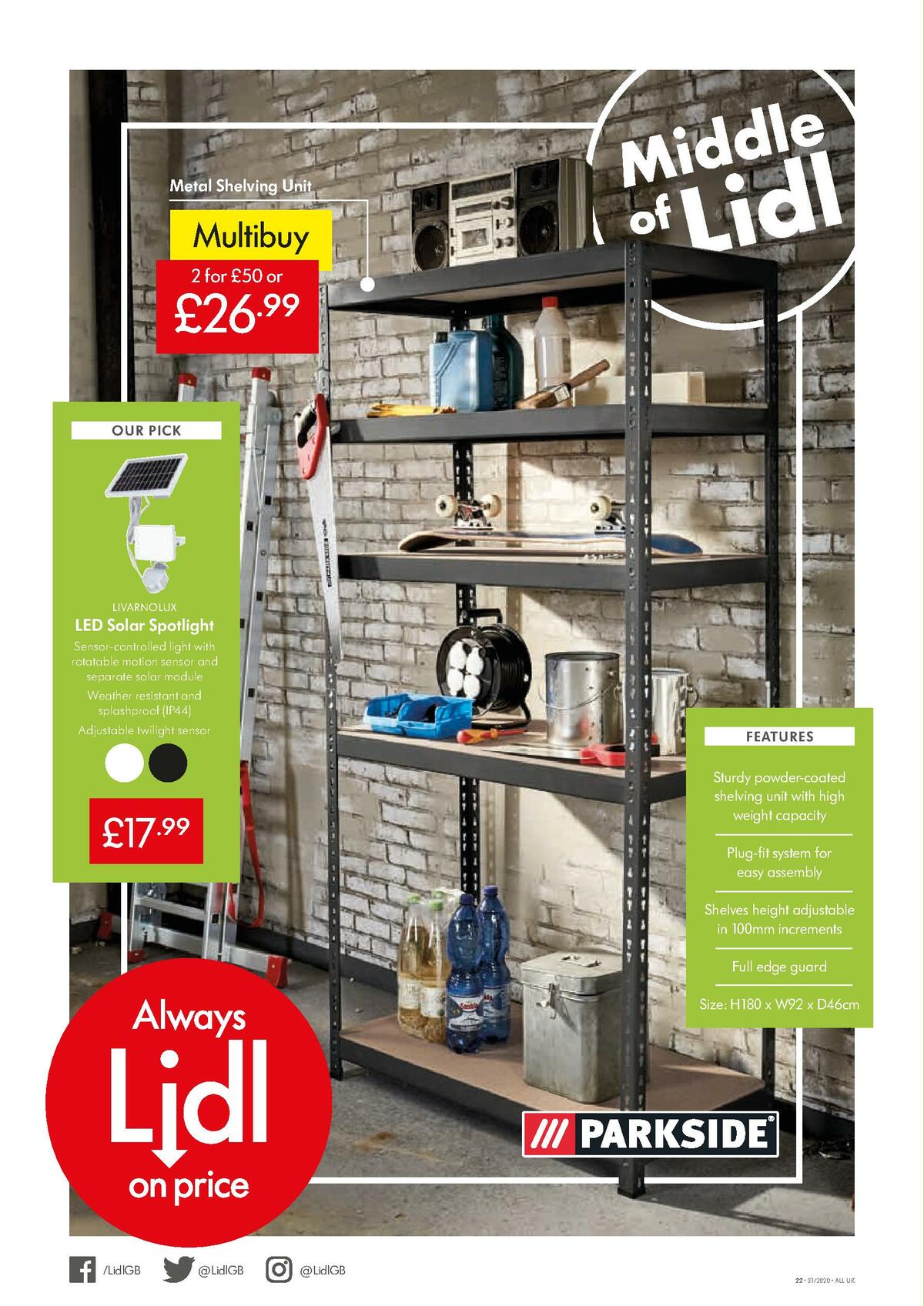 LIDL Offers from 30 July