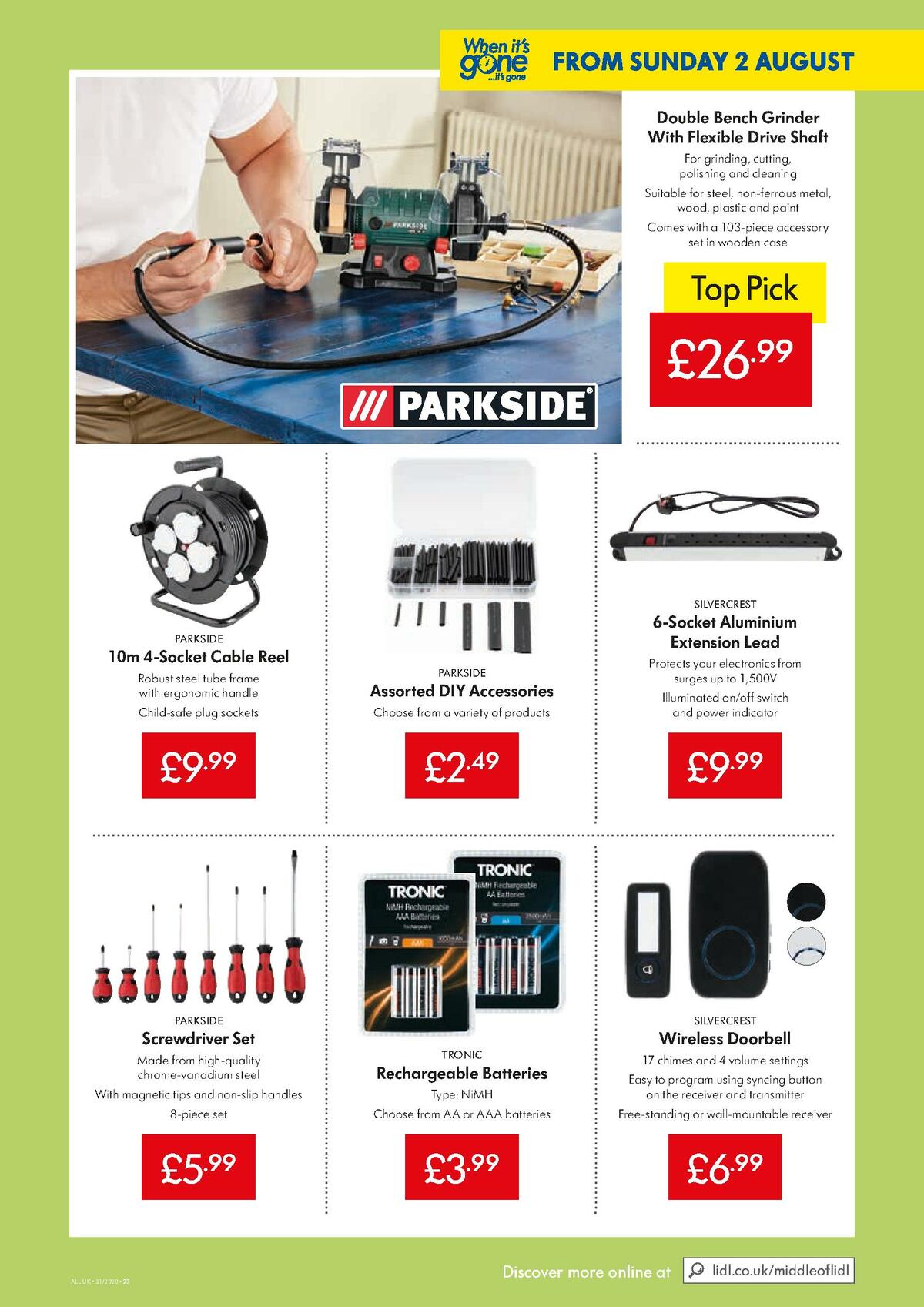 LIDL Offers from 30 July