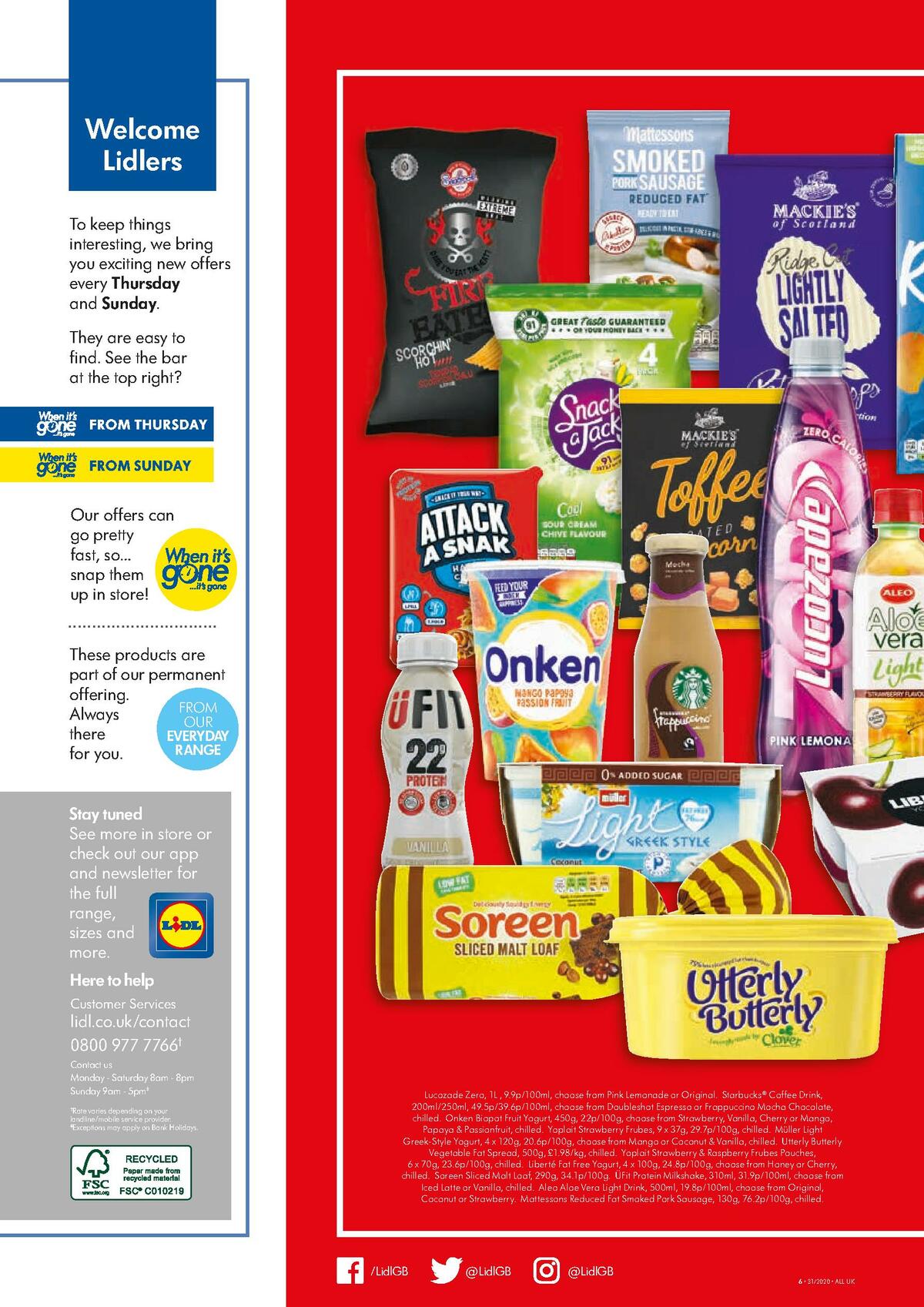 LIDL Offers from 30 July