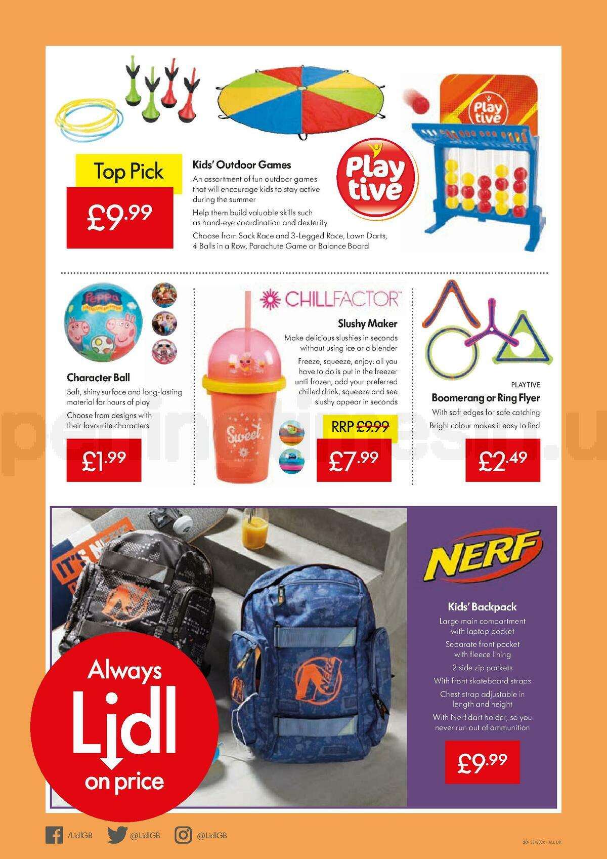 LIDL Offers from 13 August