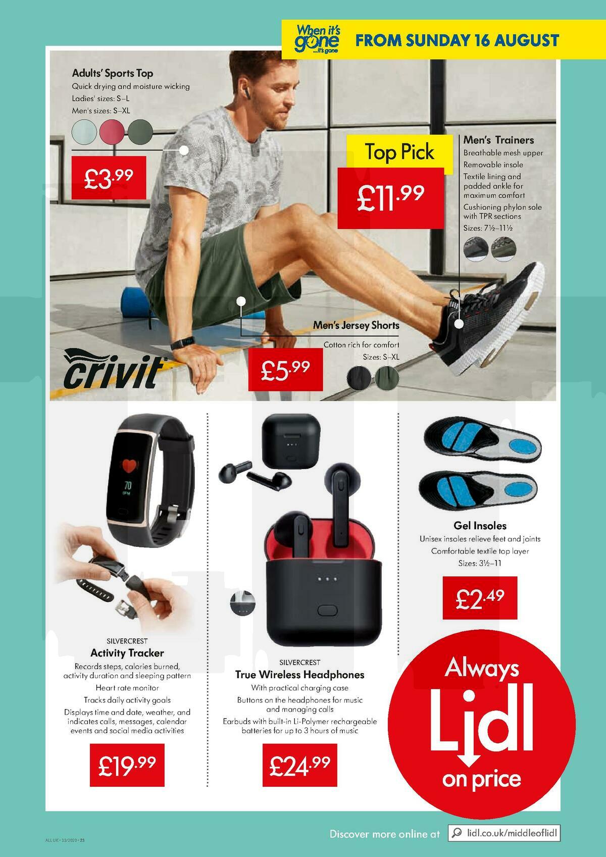 LIDL Offers from 13 August