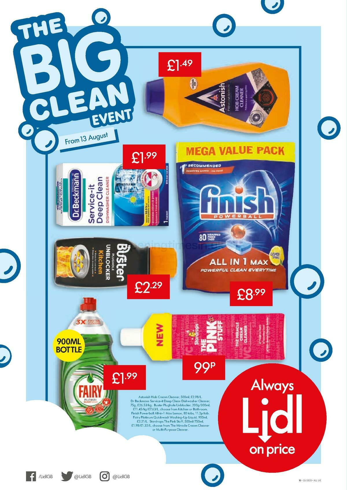 LIDL Offers from 13 August