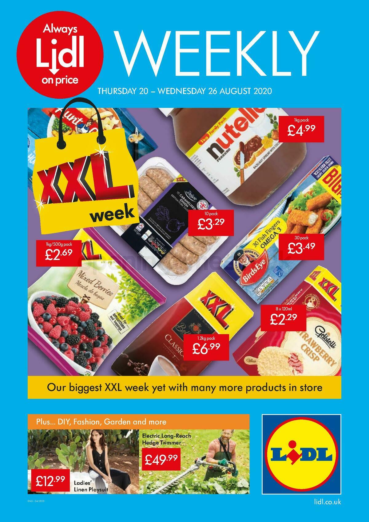LIDL Offers from 20 August
