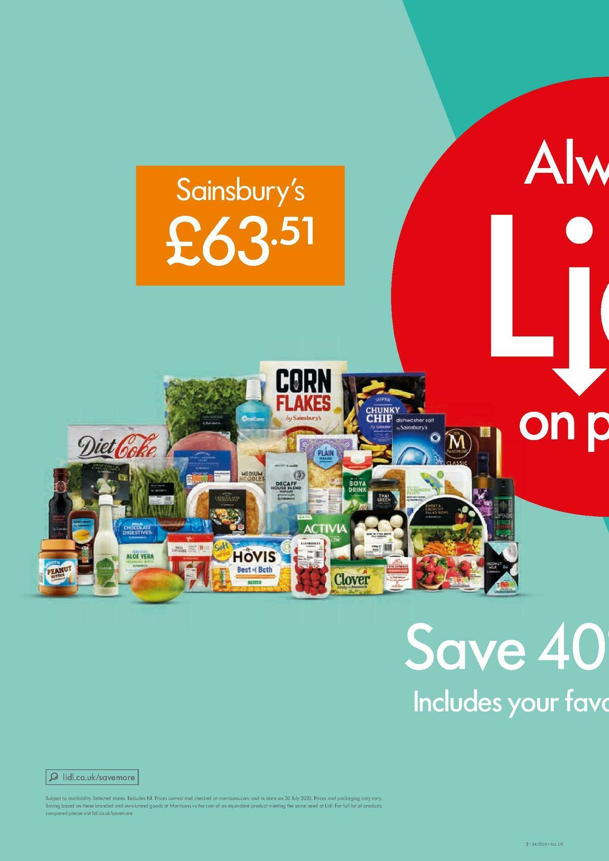 LIDL Offers from 20 August