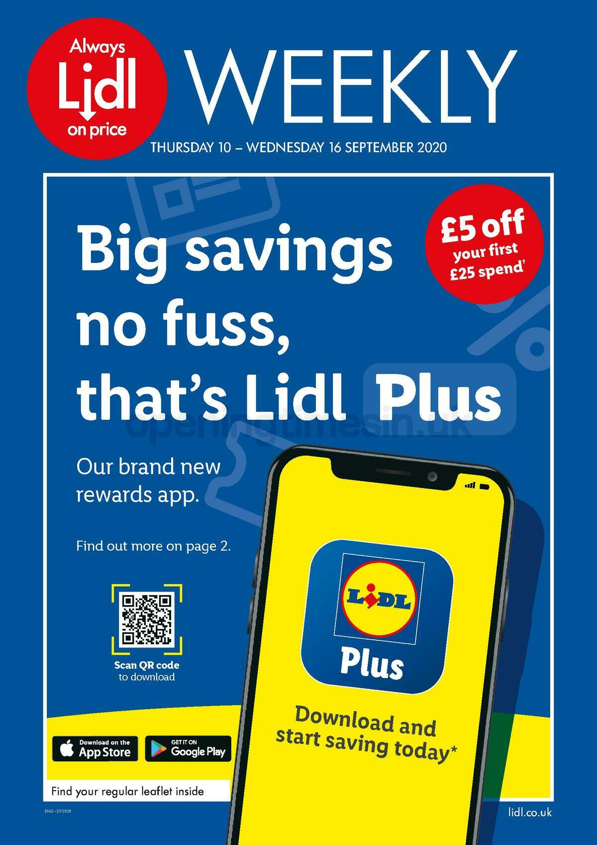 LIDL Offers from 10 September