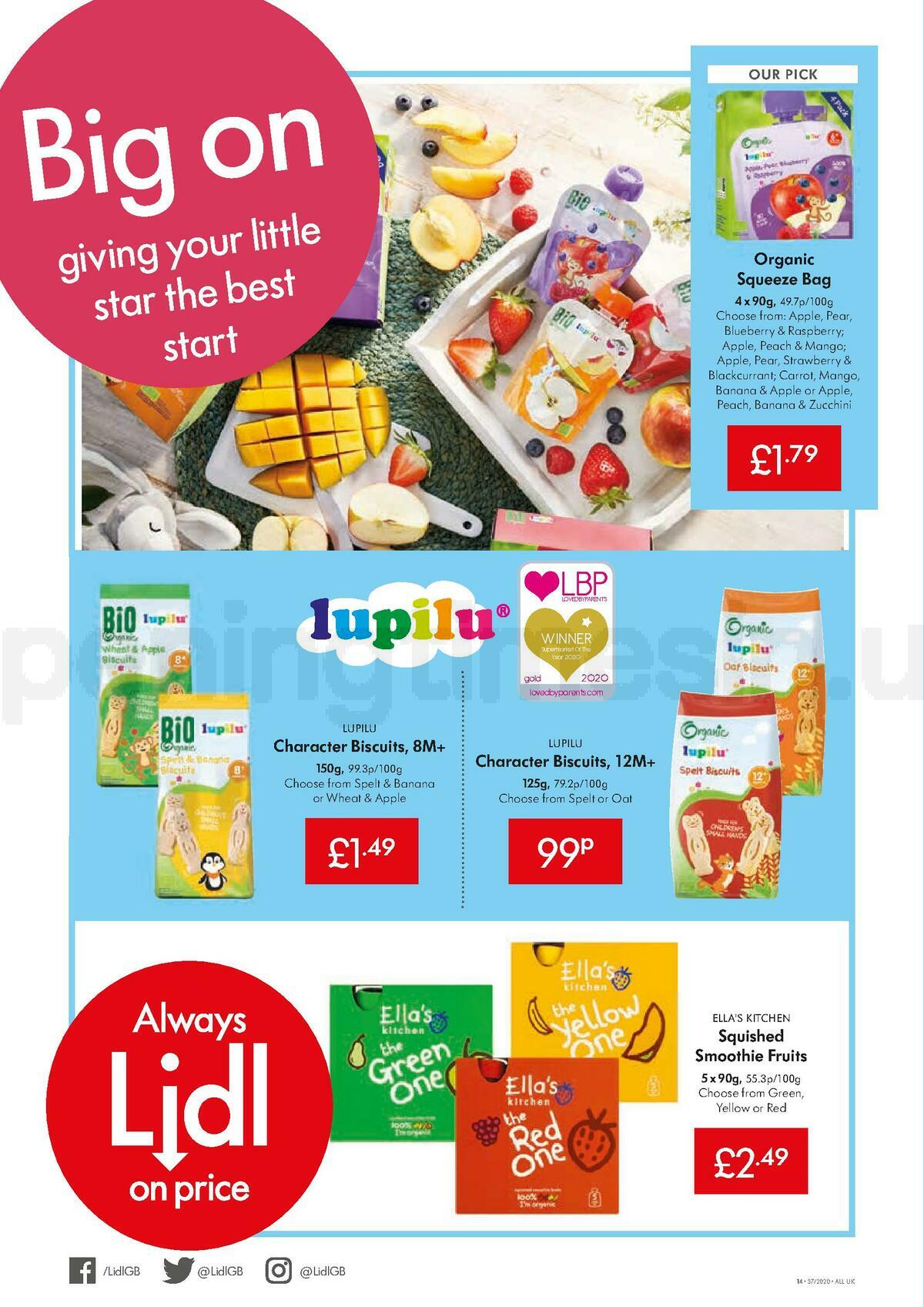 LIDL Offers from 10 September