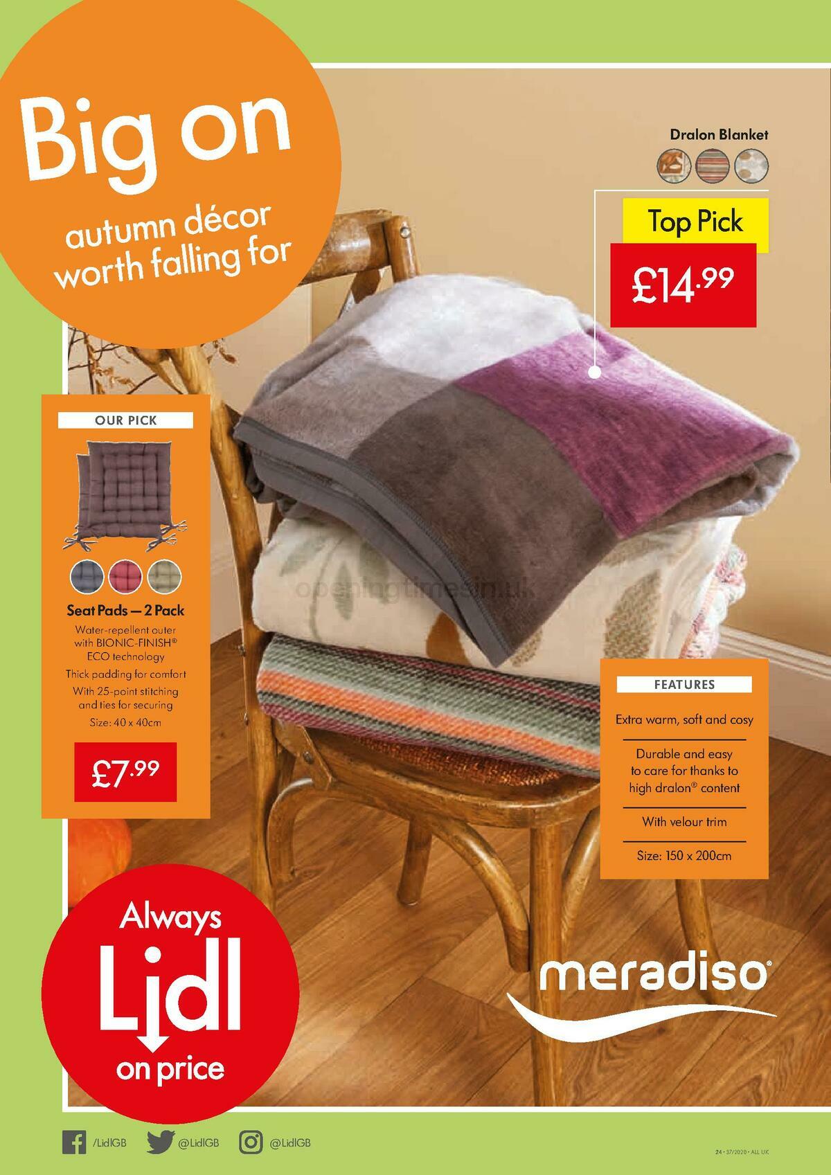LIDL Offers from 10 September