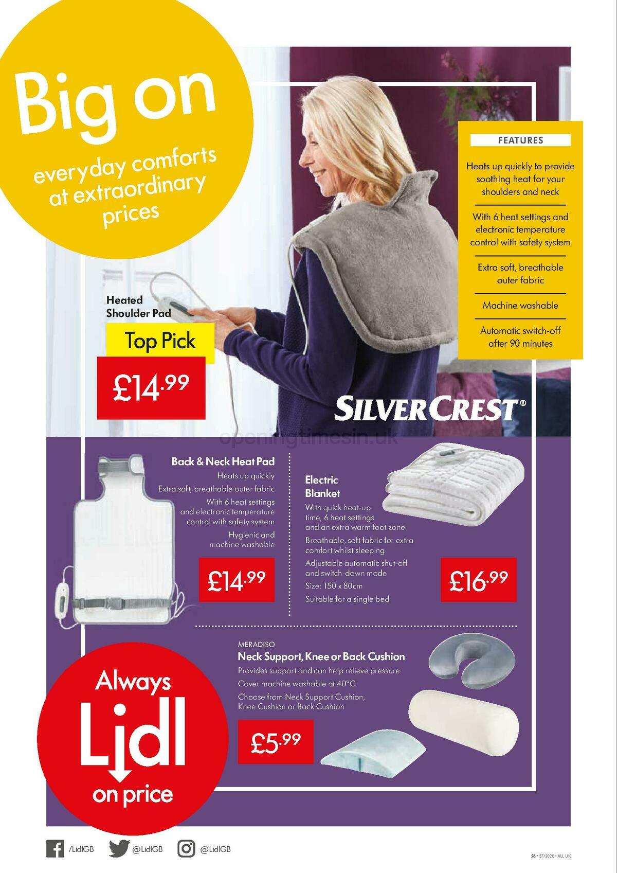 LIDL Offers from 10 September