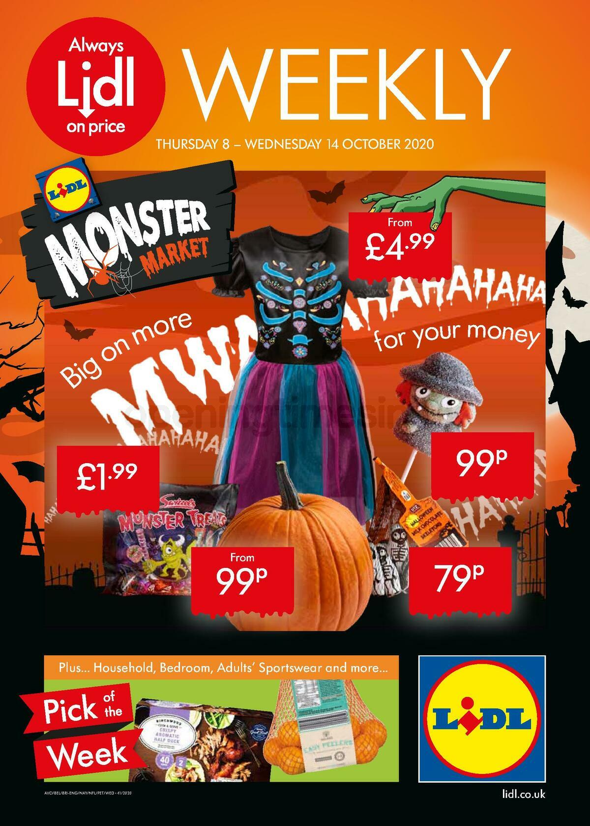 LIDL Offers from 8 October
