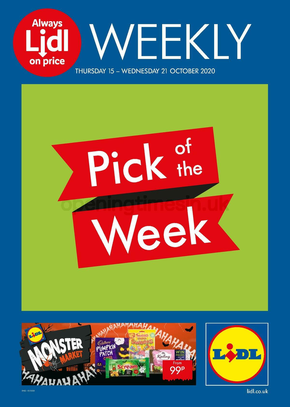 LIDL Offers from 15 October