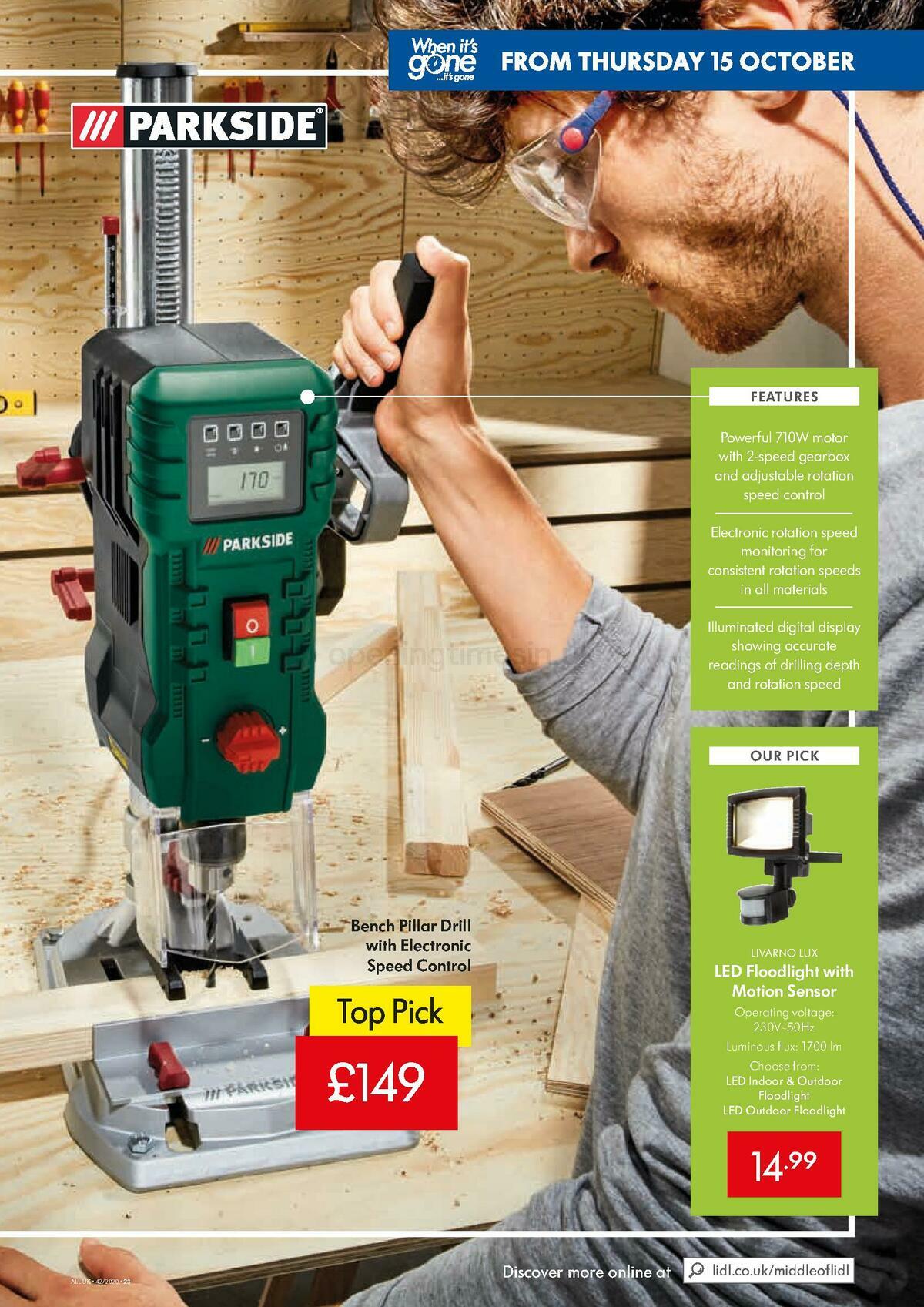 LIDL Offers from 15 October