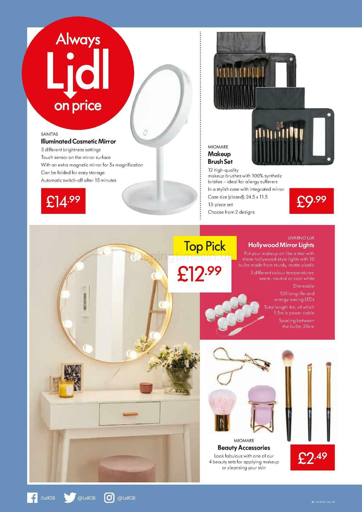 LIDL Offers from 15 October