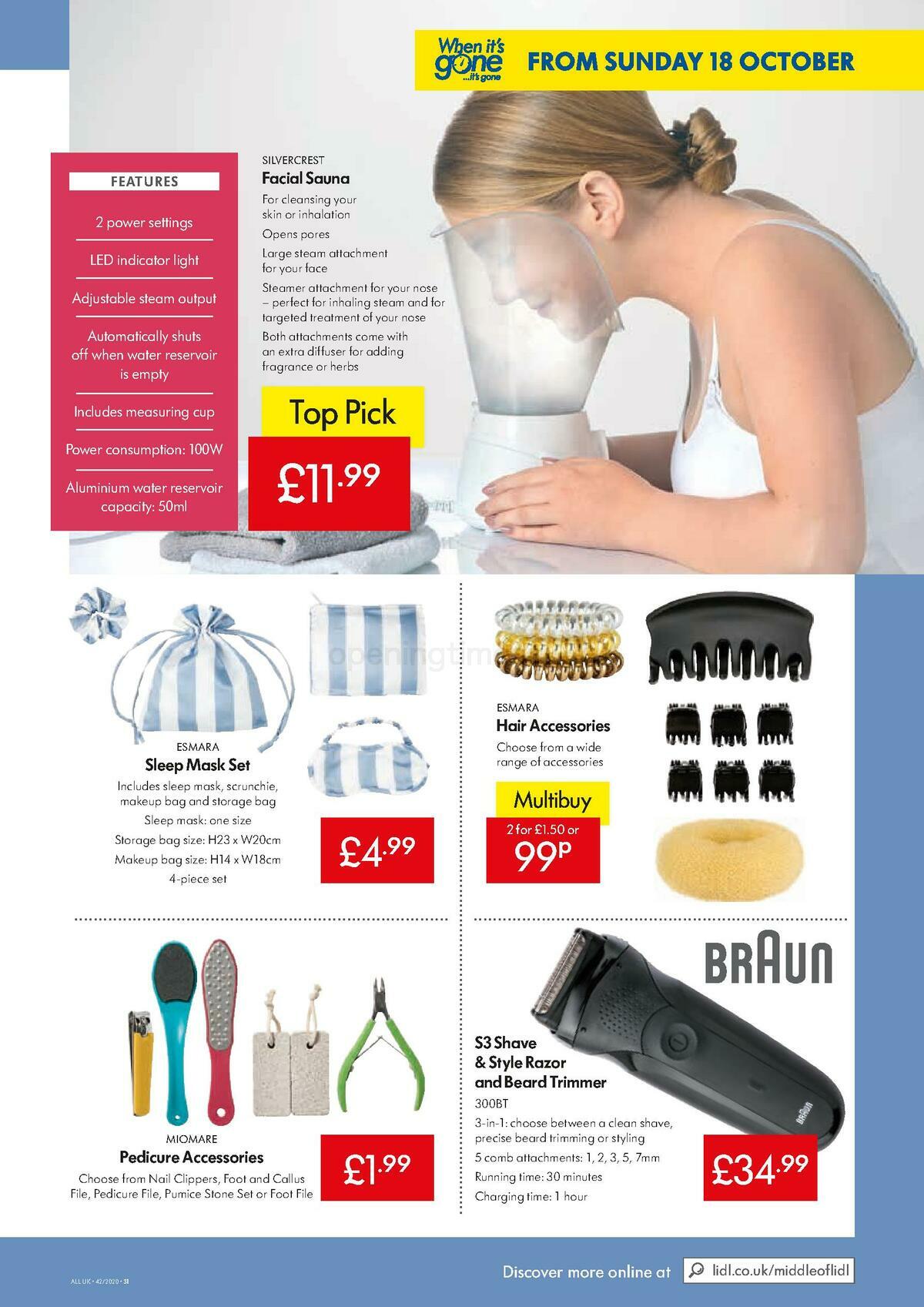 LIDL Offers from 15 October