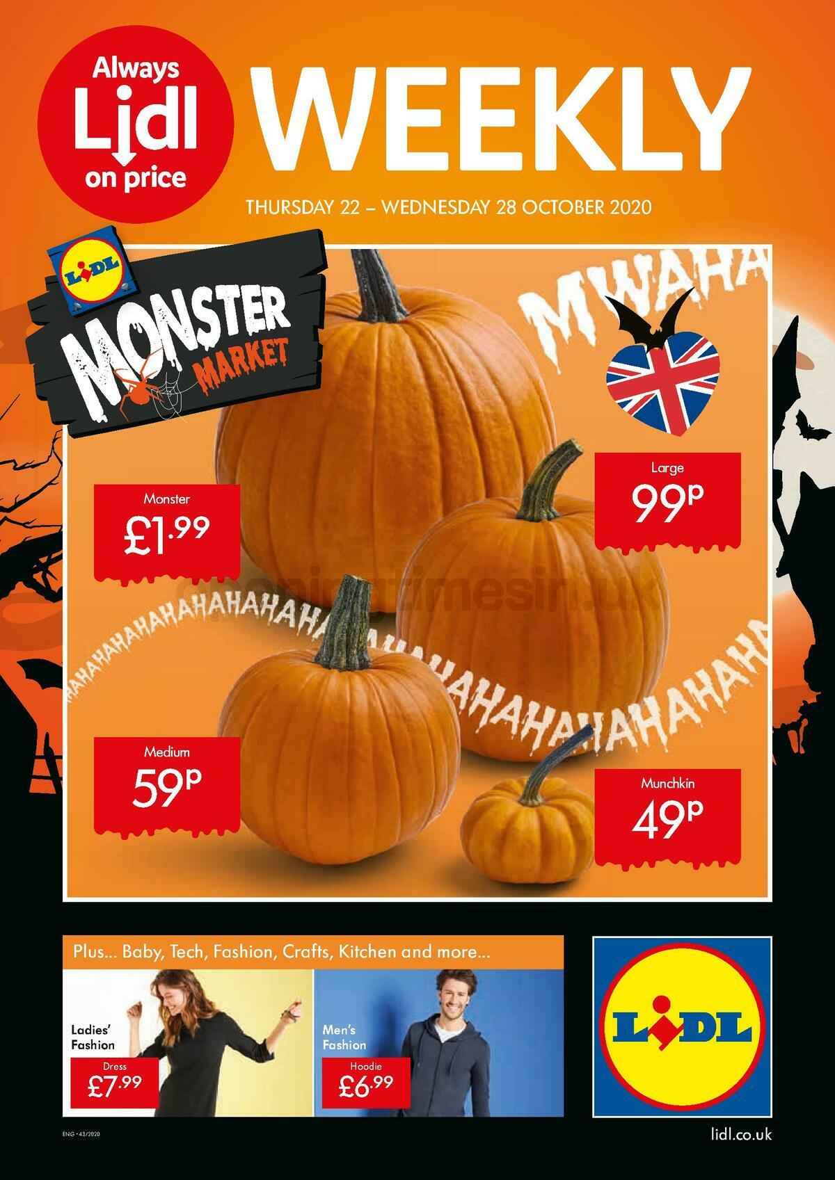 LIDL Offers from 22 October