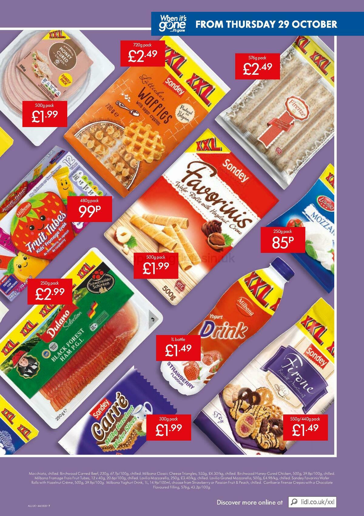 LIDL Offers from 29 October