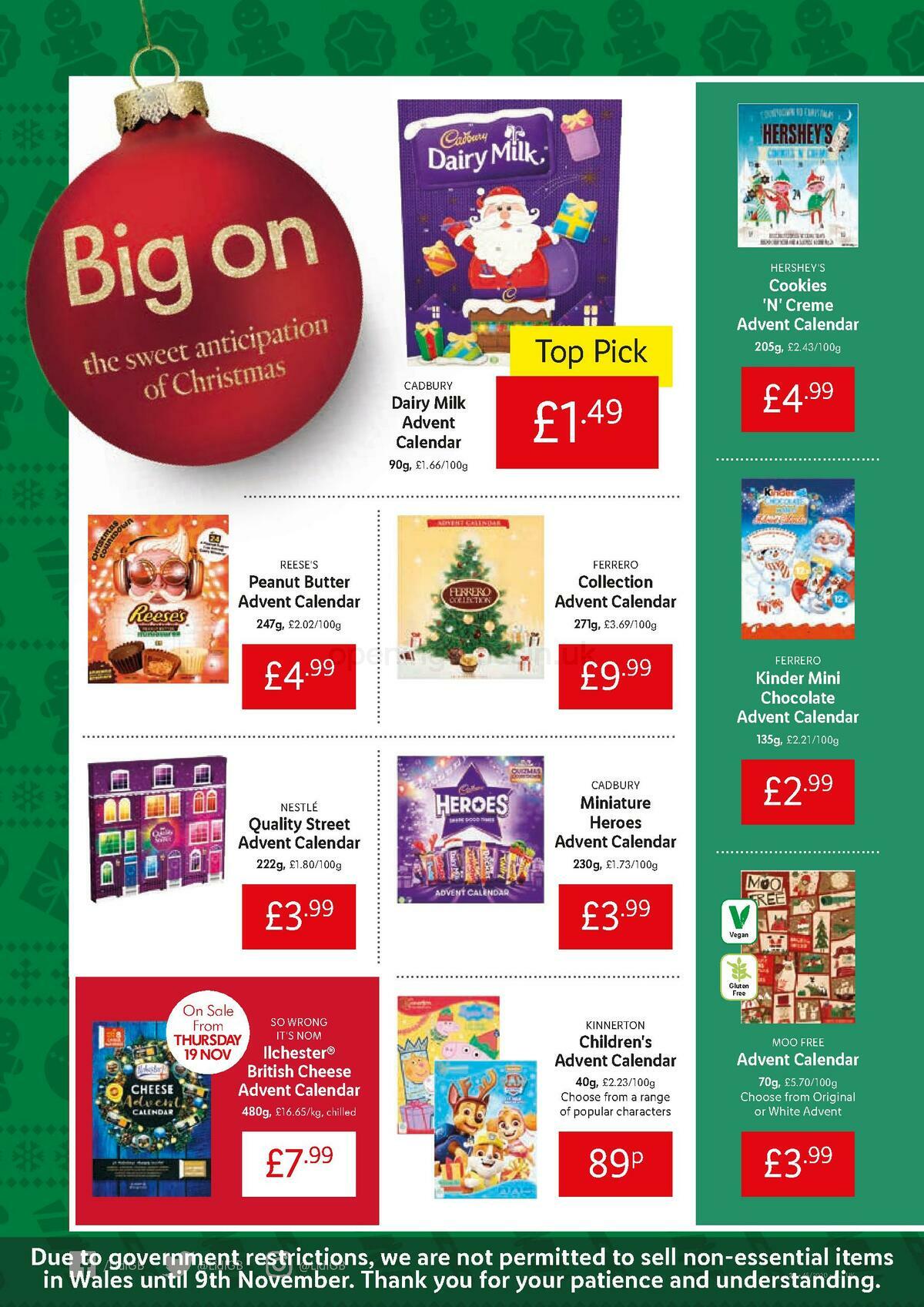 LIDL Offers from 5 November