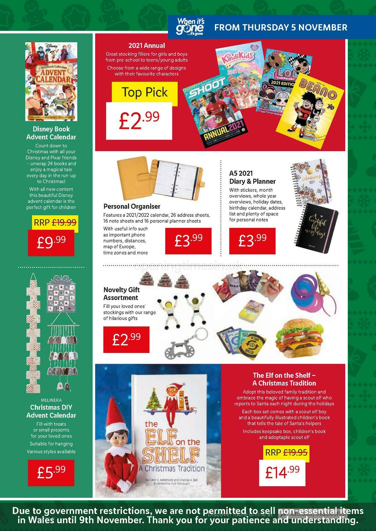 LIDL Offers from 5 November